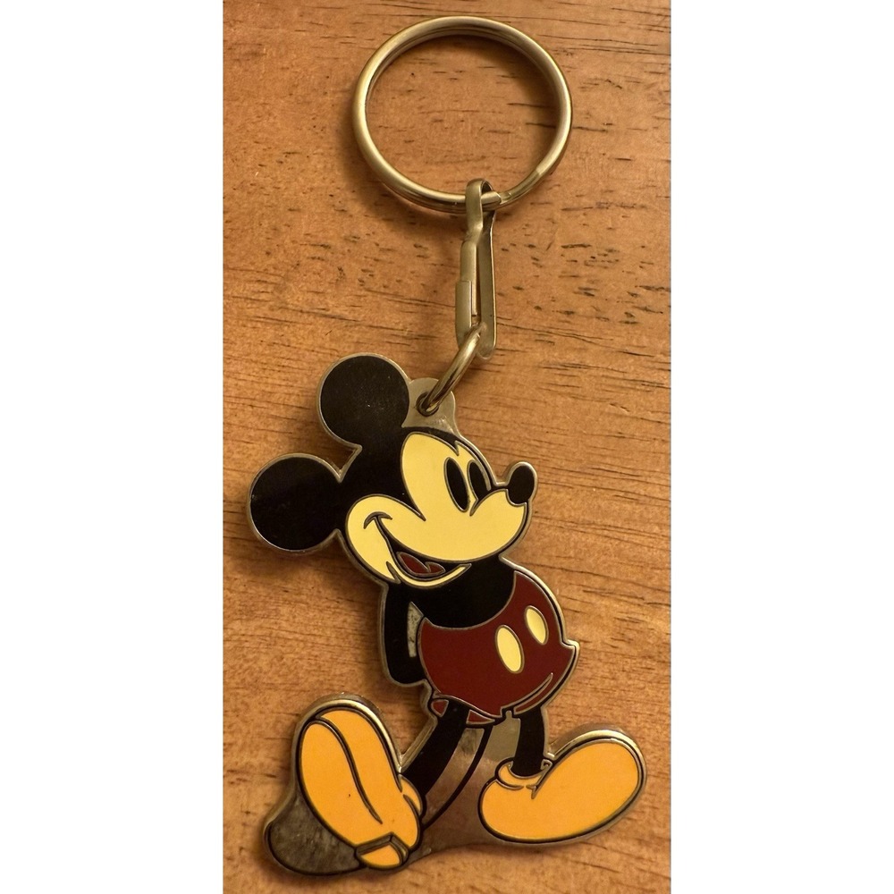 DISNEY MICKEY‎ MOUSE Key Pals Chrome Key Chain Charm 2006